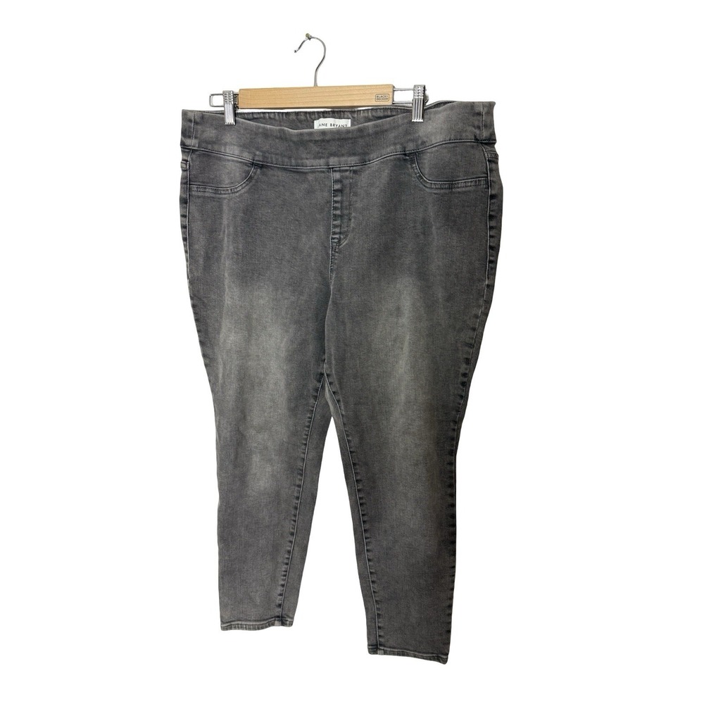 Lane Bryant Flex Magic Waistband Signature Fit High‎ Rise Jegging 18P black wash